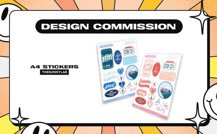 A4 STICKERS